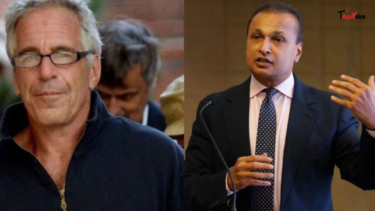 Epstein Files Reveal Disturbing 2017 Chats Between Jeffrey Epstein and Anil Ambani teluguvoice