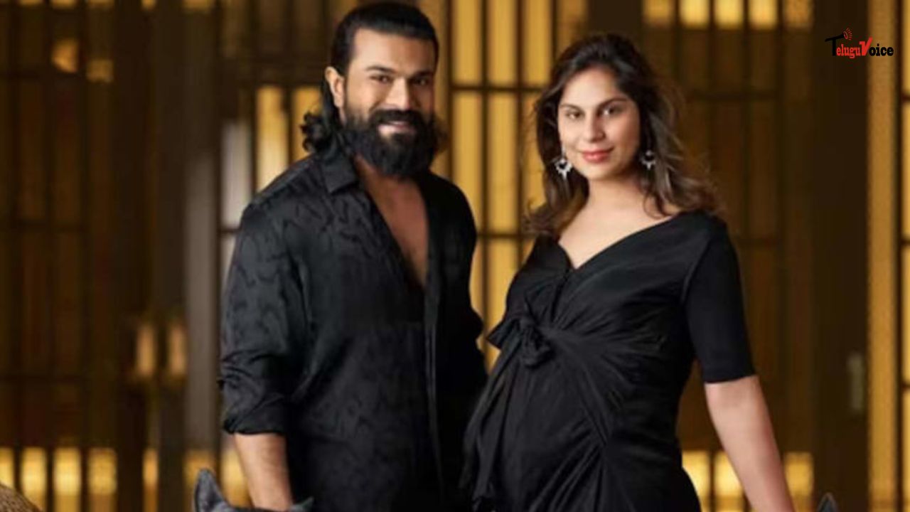 Ram Charan and Upasana Konidela Return Home with Newborn Twins Amid Tight Security teluguvoice