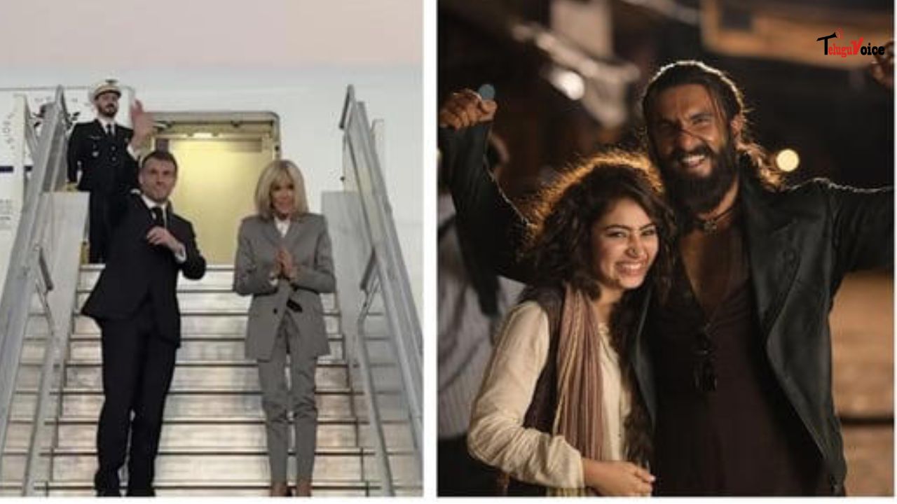 Emmanuel Macron’s ‘Dhurandhar’ Goodbye Video Wins Internet Applause teluguvoice