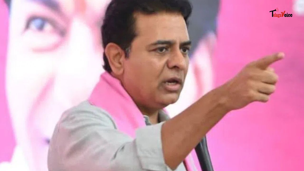 KTR Warns of Statewide Protest Over Delay in Paddy Procurement teluguvoice