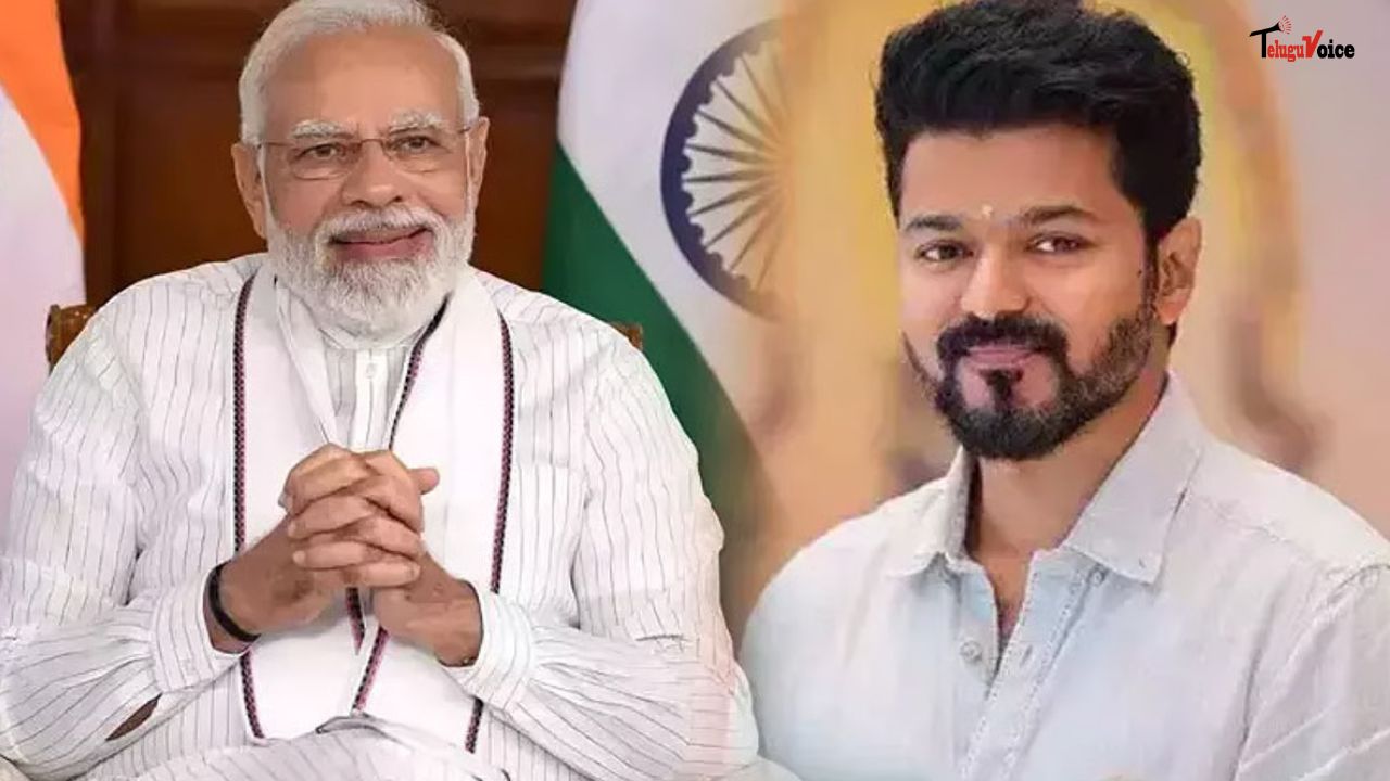Modi and Vijay Exchange Messages After Elections teluguvoice