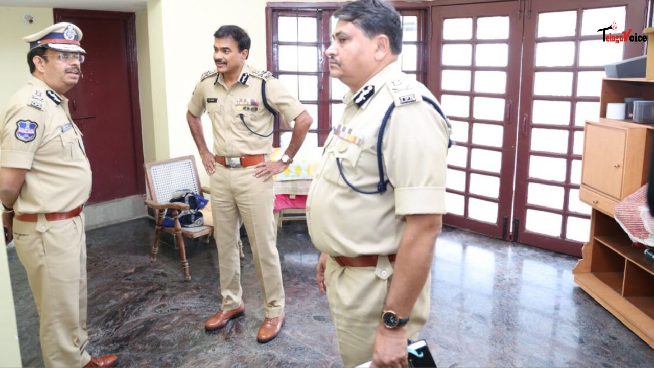 Telangana DGP CV Anand Reviews Hyderabad Murder Investigation teluguvoice